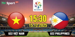 Soi kèo U22 Việt Nam vs U22 Philippines, 15h30 ngày 15/12 - Bán kết SEA Games 33 15 Soi kèo U22 Việt Nam vs U22 Philippines, 15h30 ngày 15/12 - Bán kết SEA Games 33